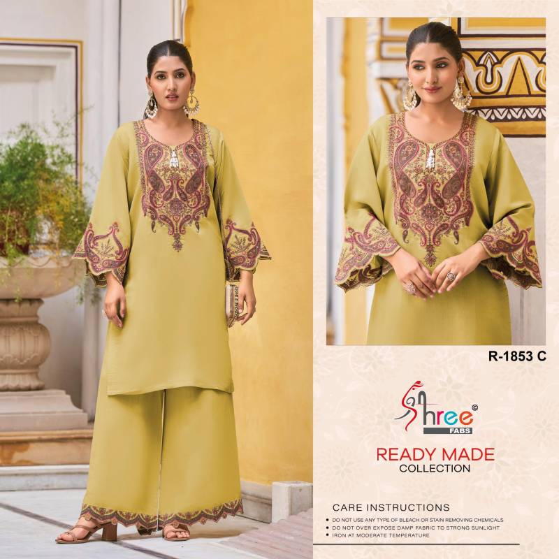 Shree R 1853 Ready Made Pakistani Salwar Kameez Collection