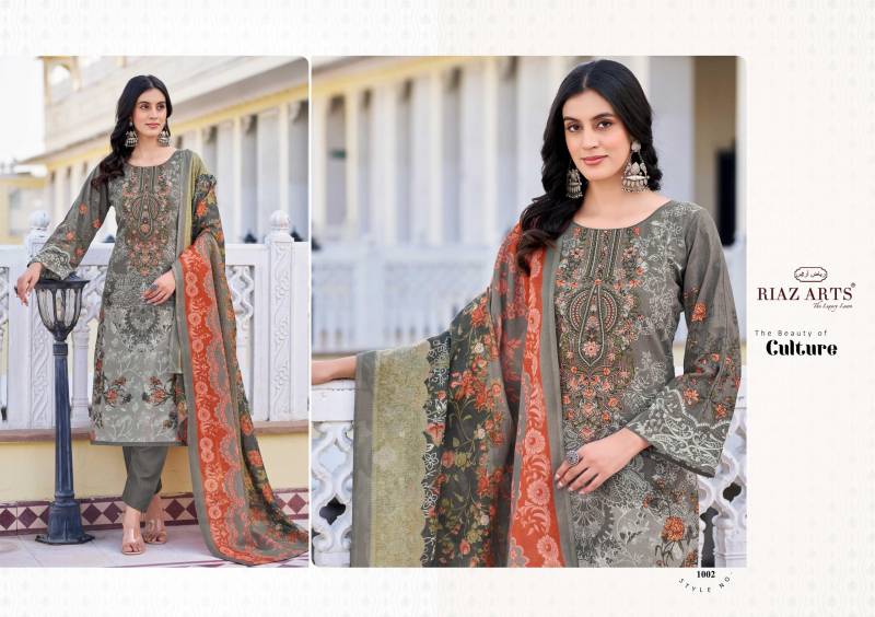 Riaz Arts Musafir Vol 26 Lawn Digital Printed Dress Material Collection