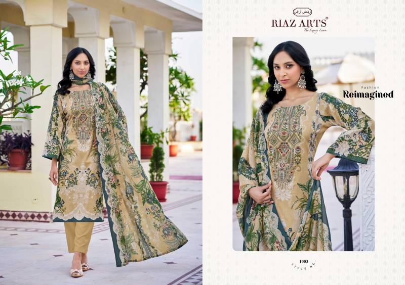 Riaz Arts Musafir Vol 26 Lawn Digital Printed Dress Material Collection