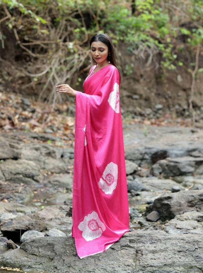 Sf Sizzler 7 Japan Satin Digital Printed Fancy Saree