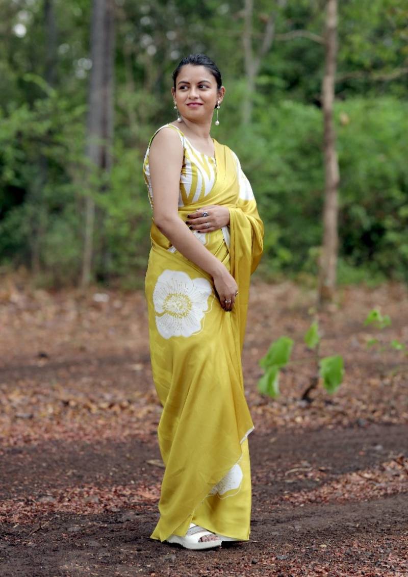Sf Sizzler 7 Japan Satin Digital Printed Fancy Saree