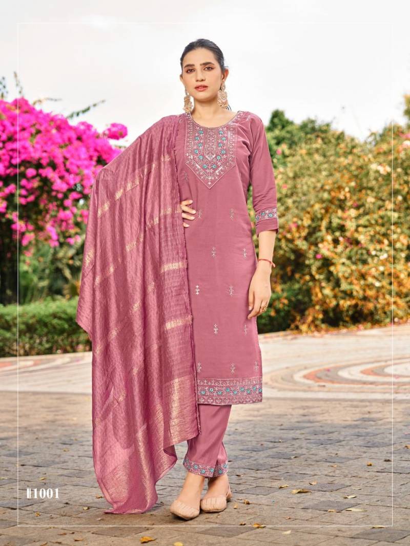 Sankheswer Sofia Vol 1 Roman Silk Readymade Collection