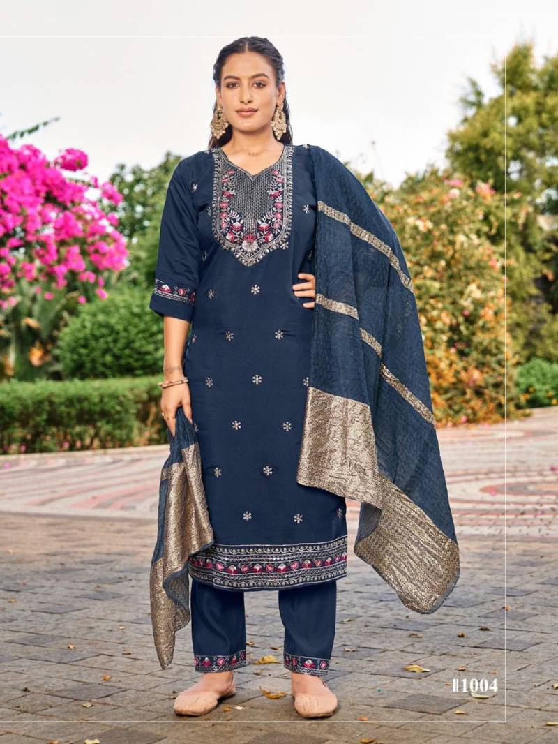 Sankheswer Sofia Vol 1 Roman Silk Readymade Collection