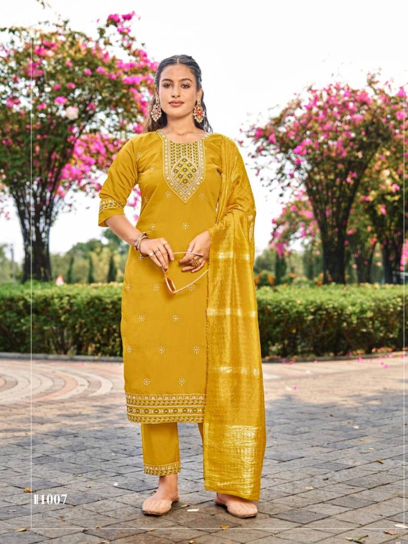 Sankheswer Sofia Vol 1 Roman Silk Readymade Collection