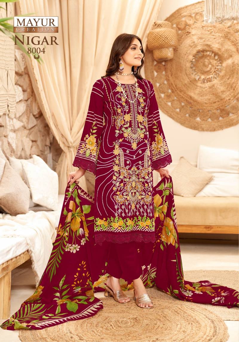 Mayur Nigar Vol 8 Printed Dress Material Collection