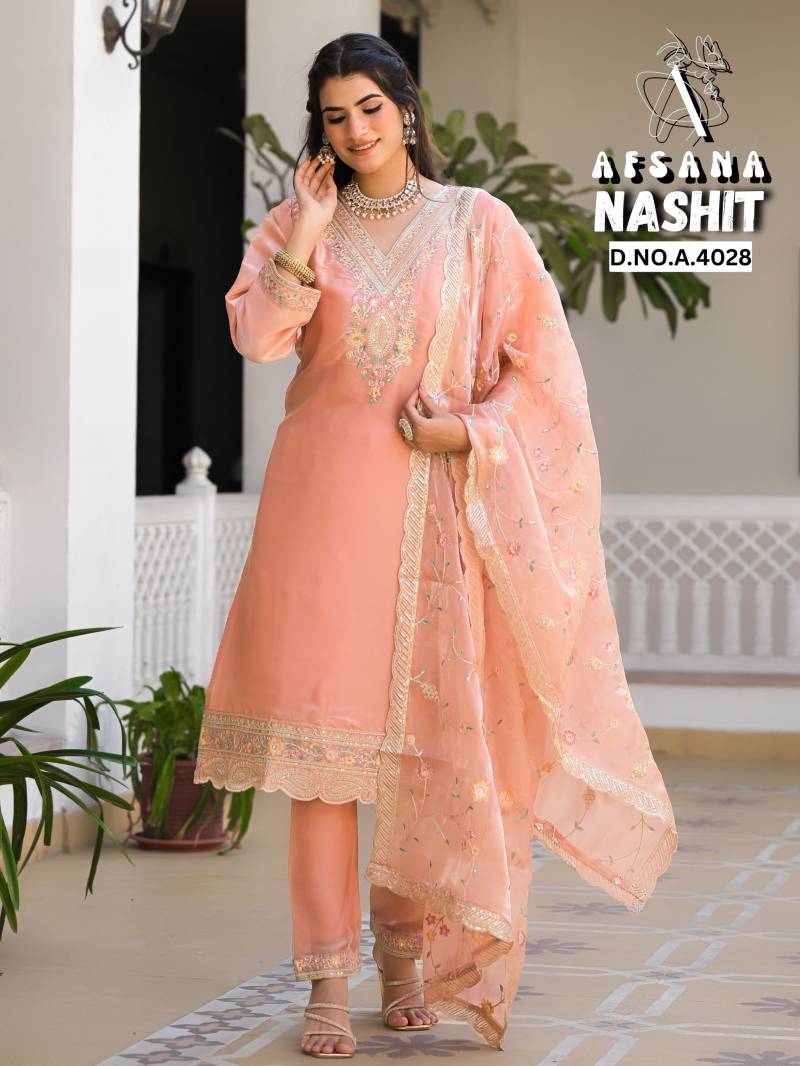 Afsana Nashit Jimmy Choo Kurti Bottom With Dupatta Collection