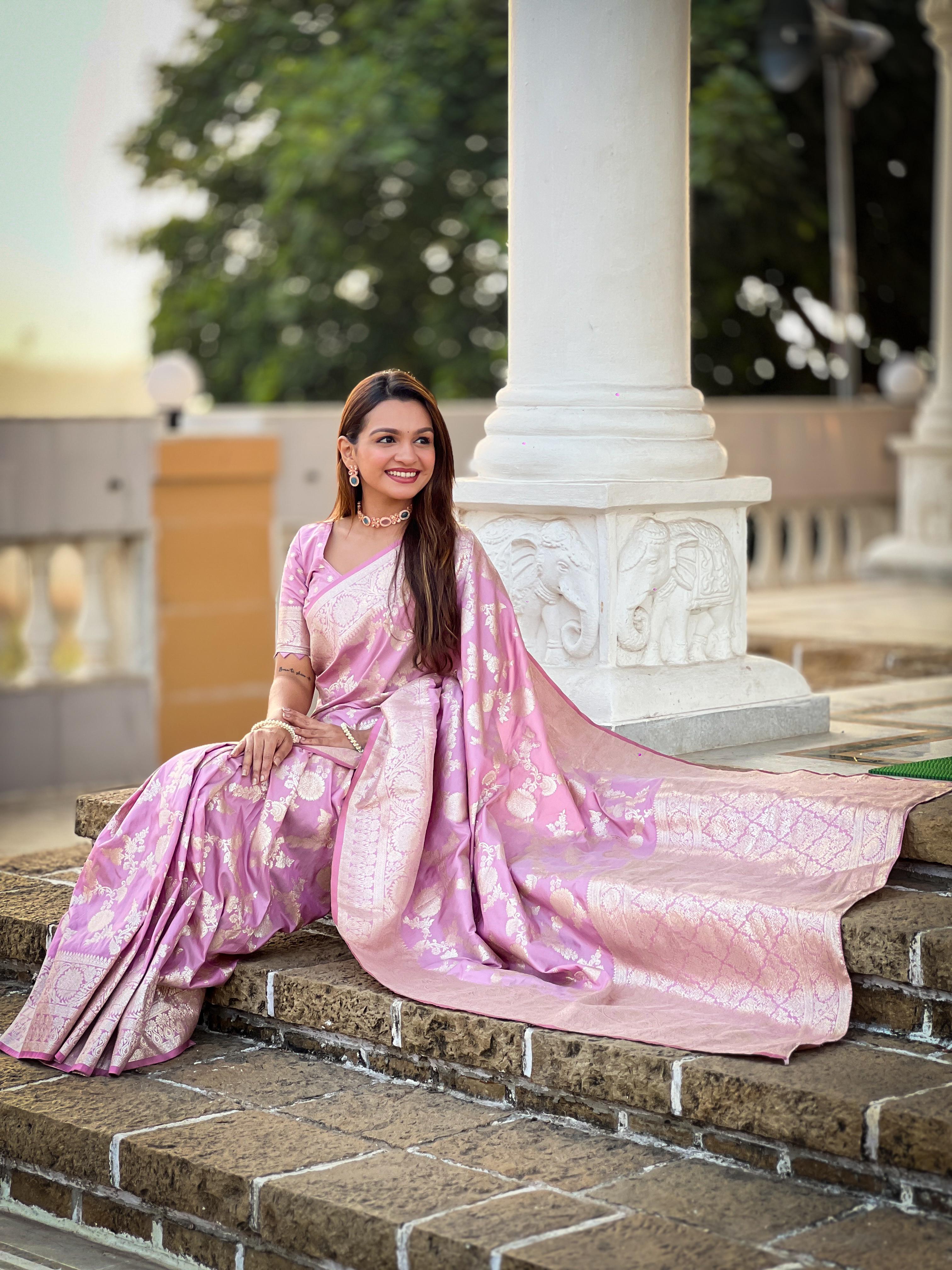 Lekha MN Banarasi 8 Soft Banarasi Silk Zari Weaving Saree Collection