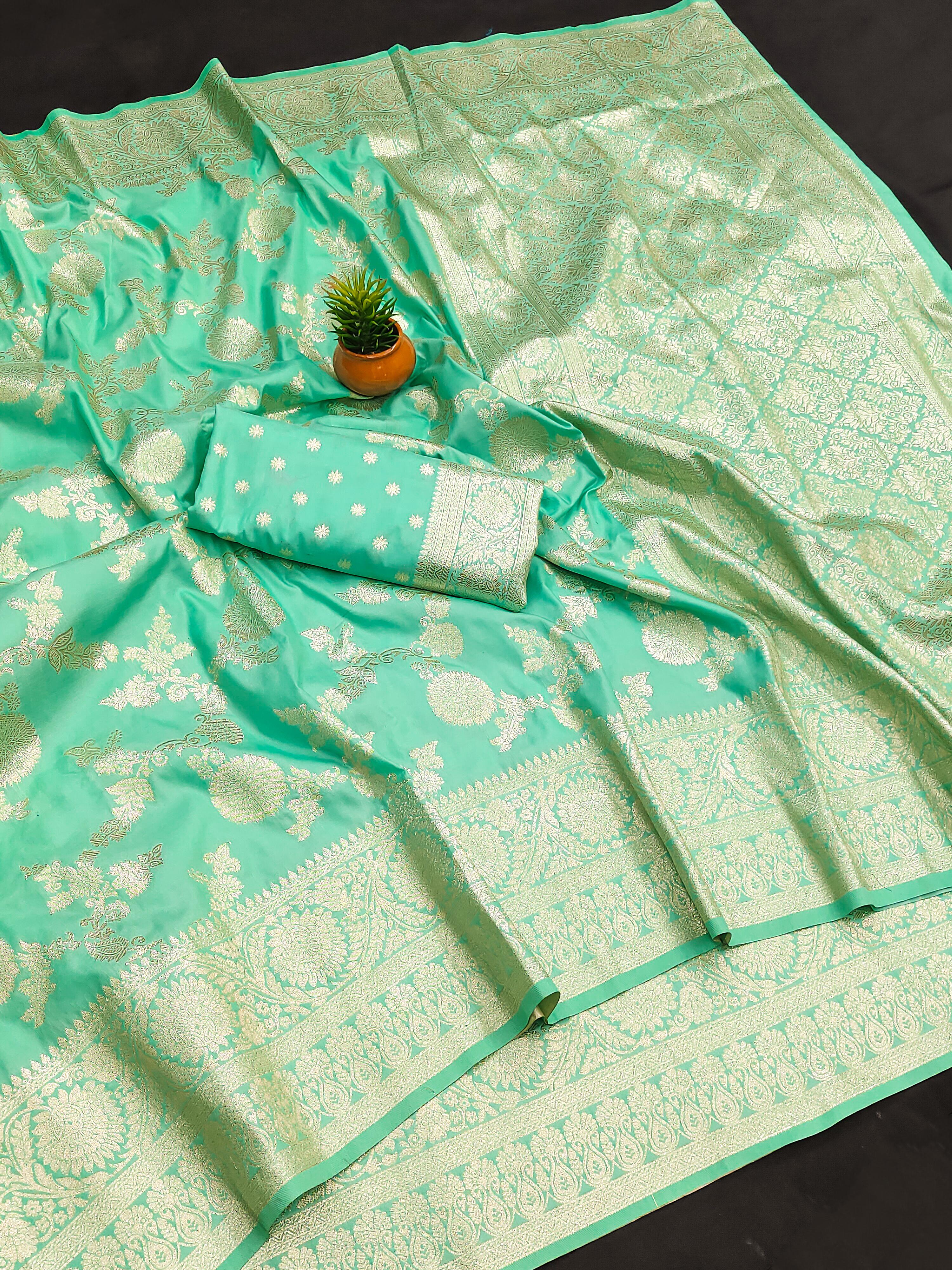 Lekha MN Banarasi 8 Soft Banarasi Silk Zari Weaving Saree Collection