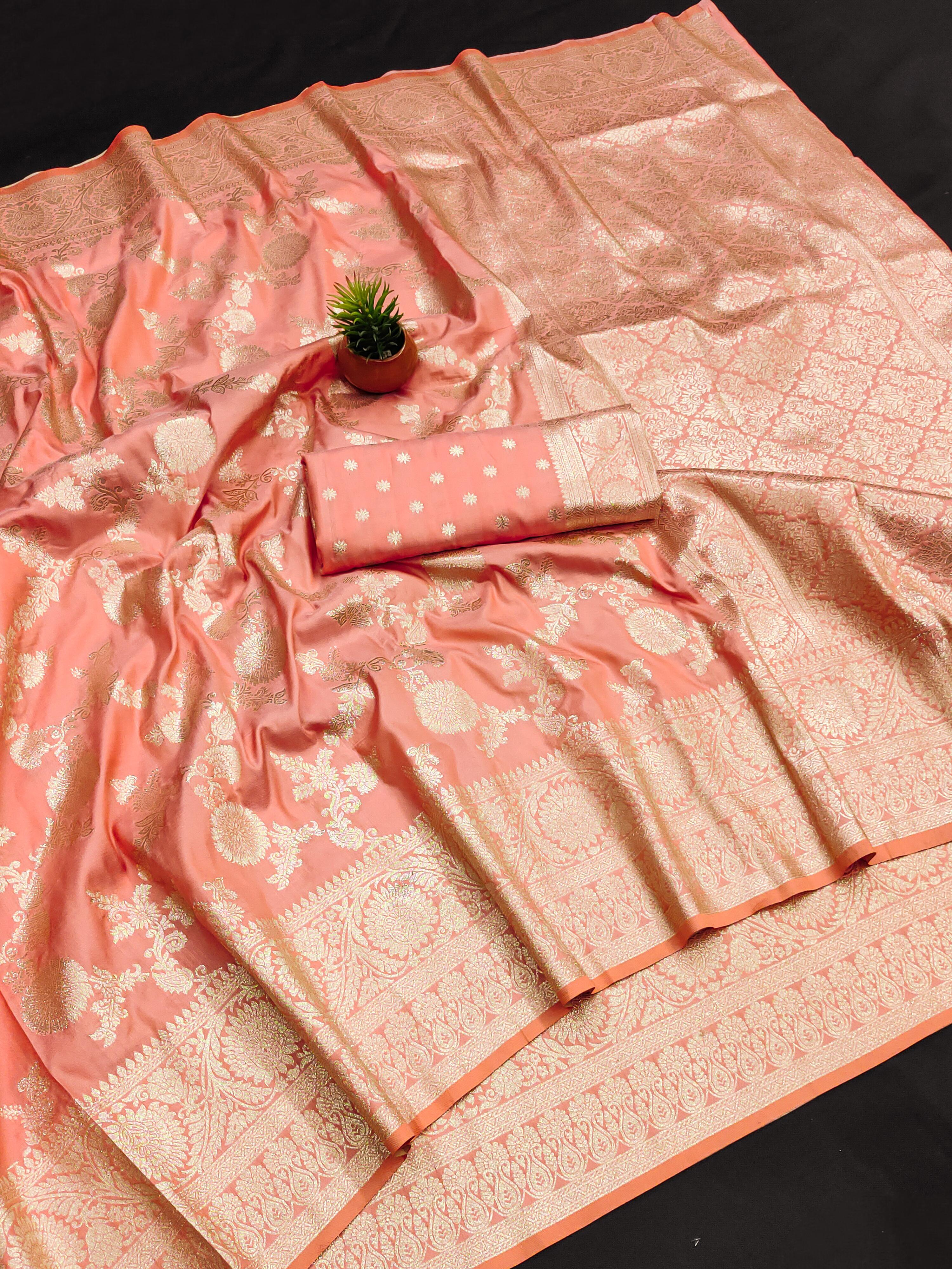 Lekha MN Banarasi 8 Soft Banarasi Silk Zari Weaving Saree Collection