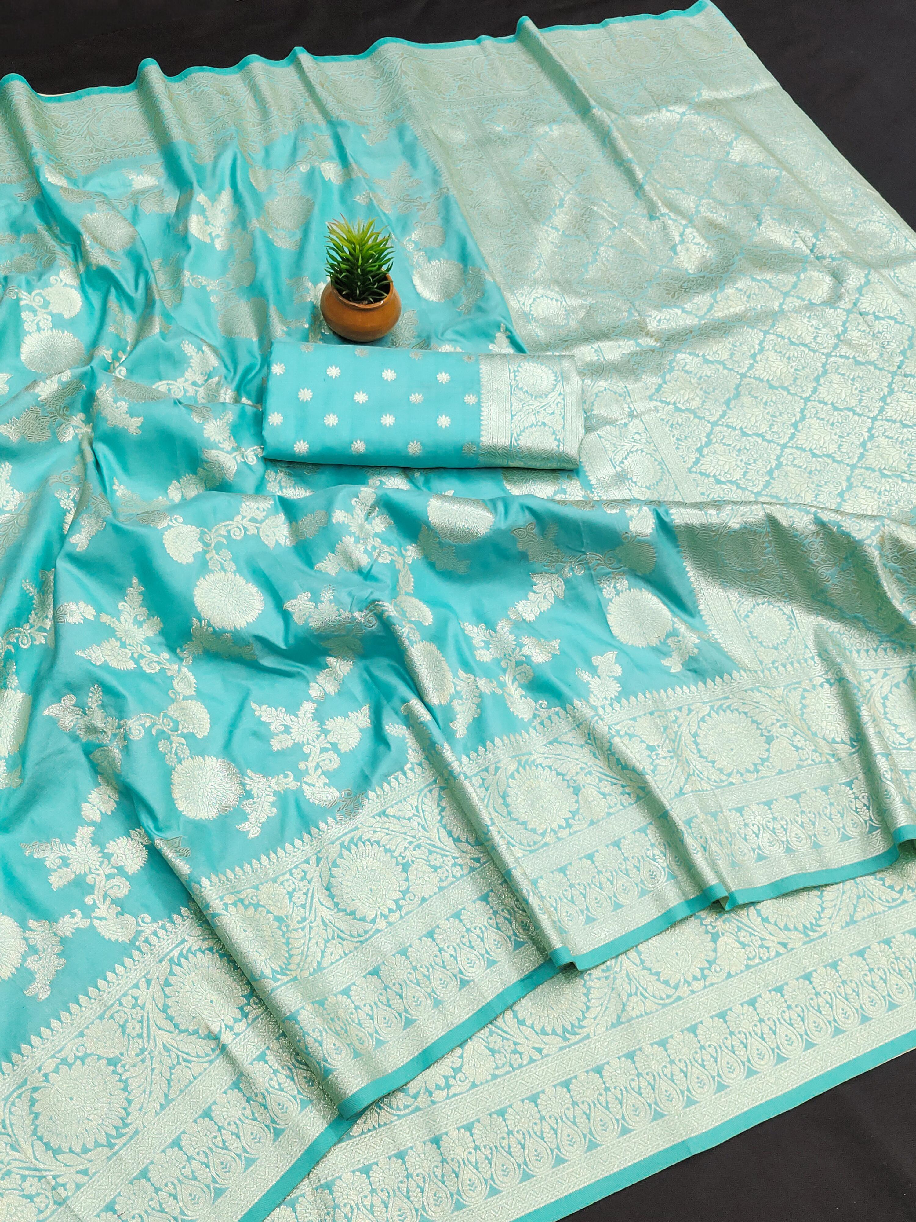 Lekha MN Banarasi 8 Soft Banarasi Silk Zari Weaving Saree Collection