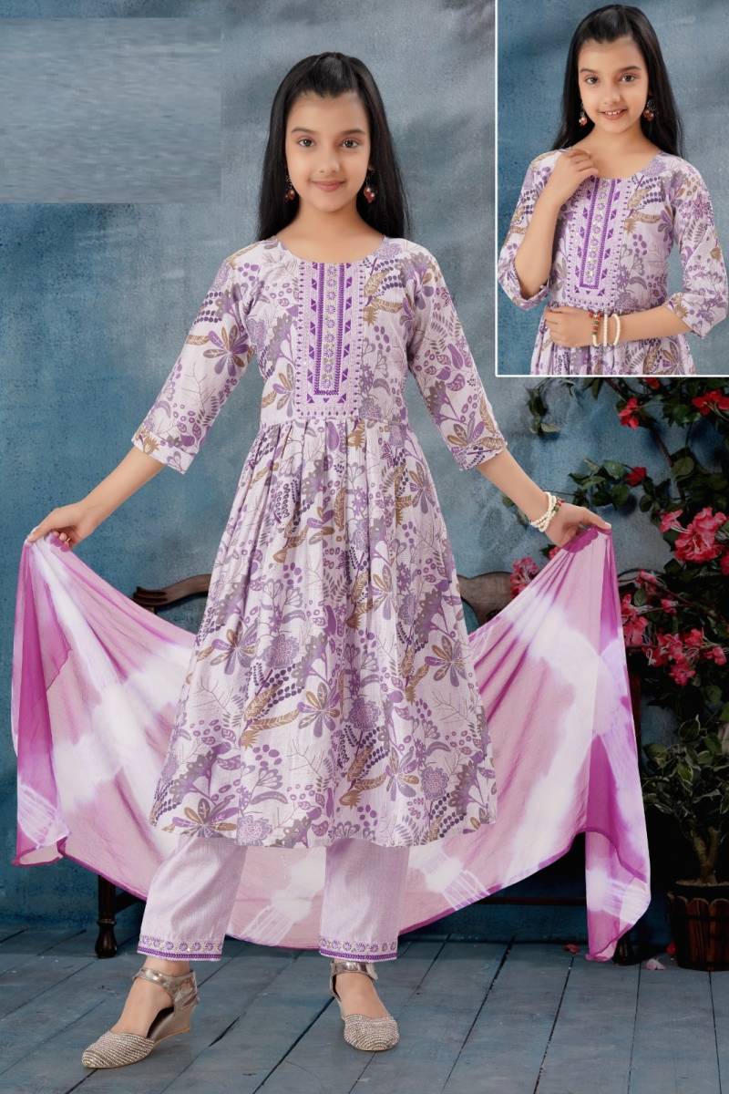 Trishna Pant Set 9097 Printed Kids Wear Collection