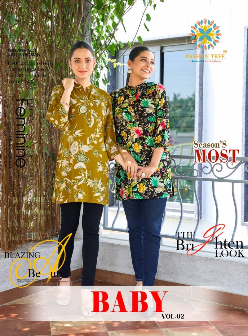 Baby Vol 2 By Passion Tree Rayon Short Tops Collection