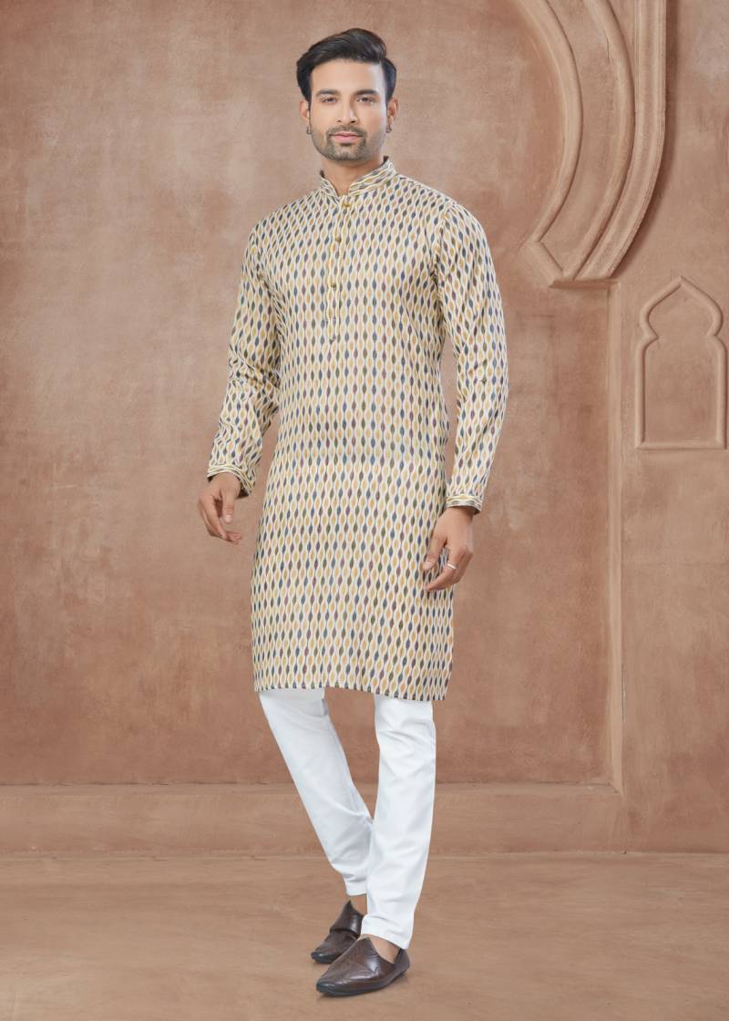 Outluk Wedding Collection Vol 35 Cotton Kurta With Pajama Collection
