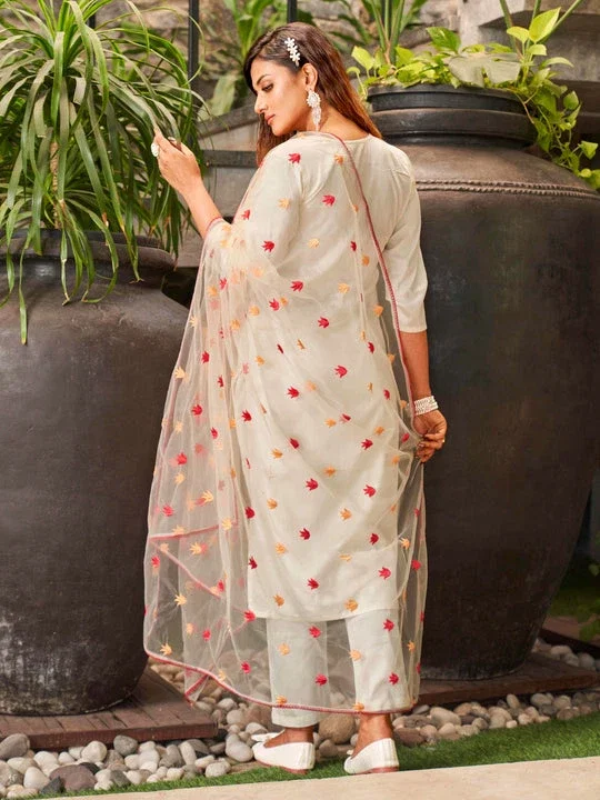 Satshivani 01 Viscose Chanderi Kurti Bottom With Dupatta