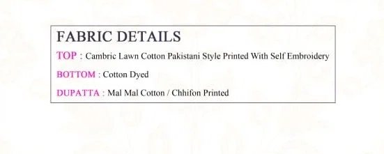 Levisha Mehnaaz Cotton Dupatta Printed Dress Material Collection