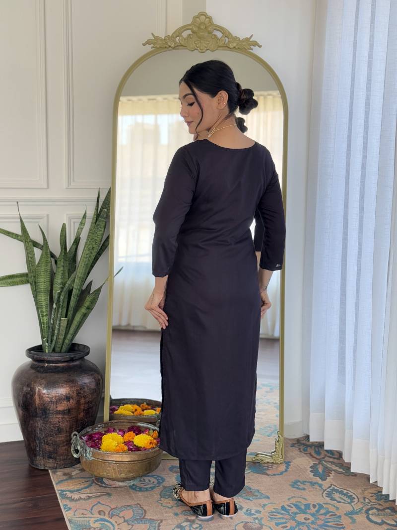 Vx 115 Viscose Slub Kurti Bottom With Dupatta Collection