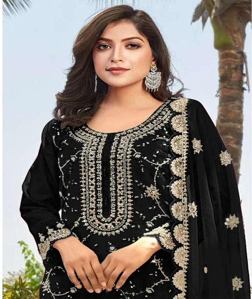 Super Hit 5099 Orgenza Embroidary Beads Work Salwar Kameez