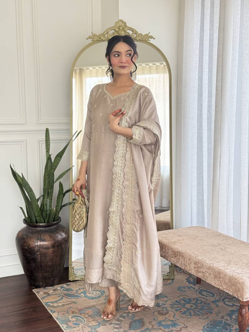 Sku Yatri Vichitra Silk Kurti Bottom With Dupatta Collection