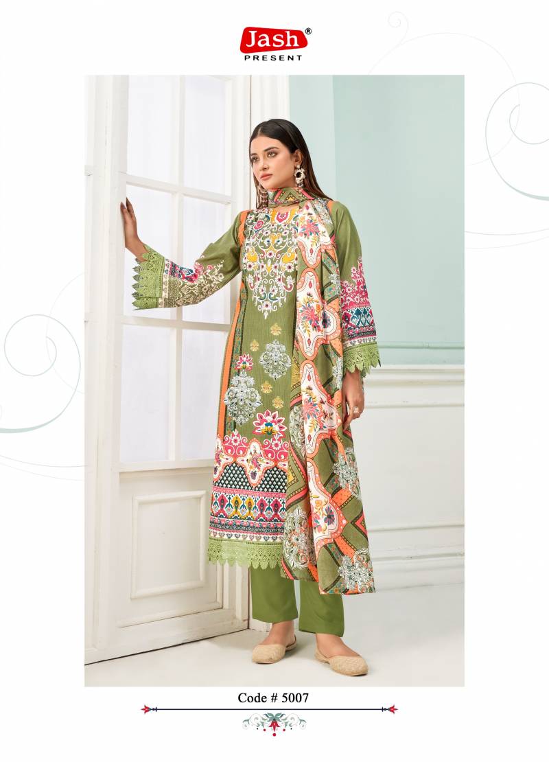 Jash Qurbat Vol 5 Mix Cotton Dress Material Collection