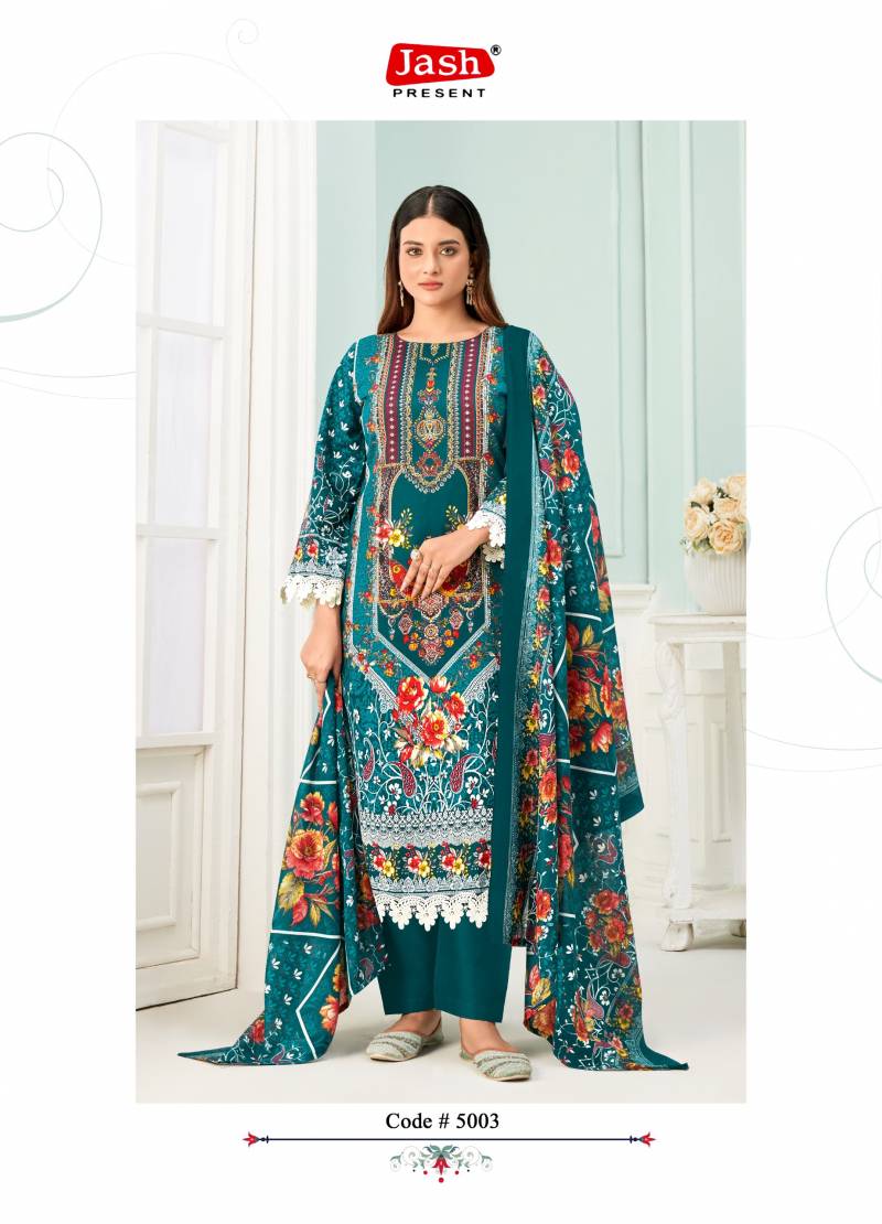 Jash Qurbat Vol 5 Mix Cotton Dress Material Collection