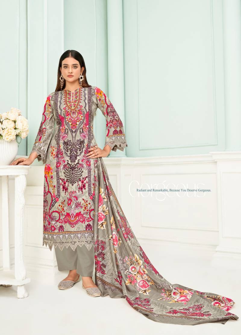 Jash Qurbat Vol 5 Mix Cotton Dress Material Collection