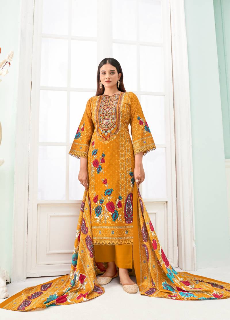 Jash Qurbat Vol 5 Mix Cotton Dress Material Collection