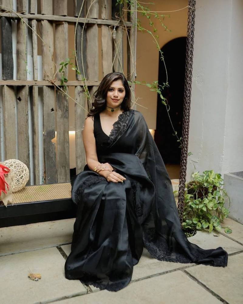 Vt 6035 T Soft Organza Silk Fancy Saree