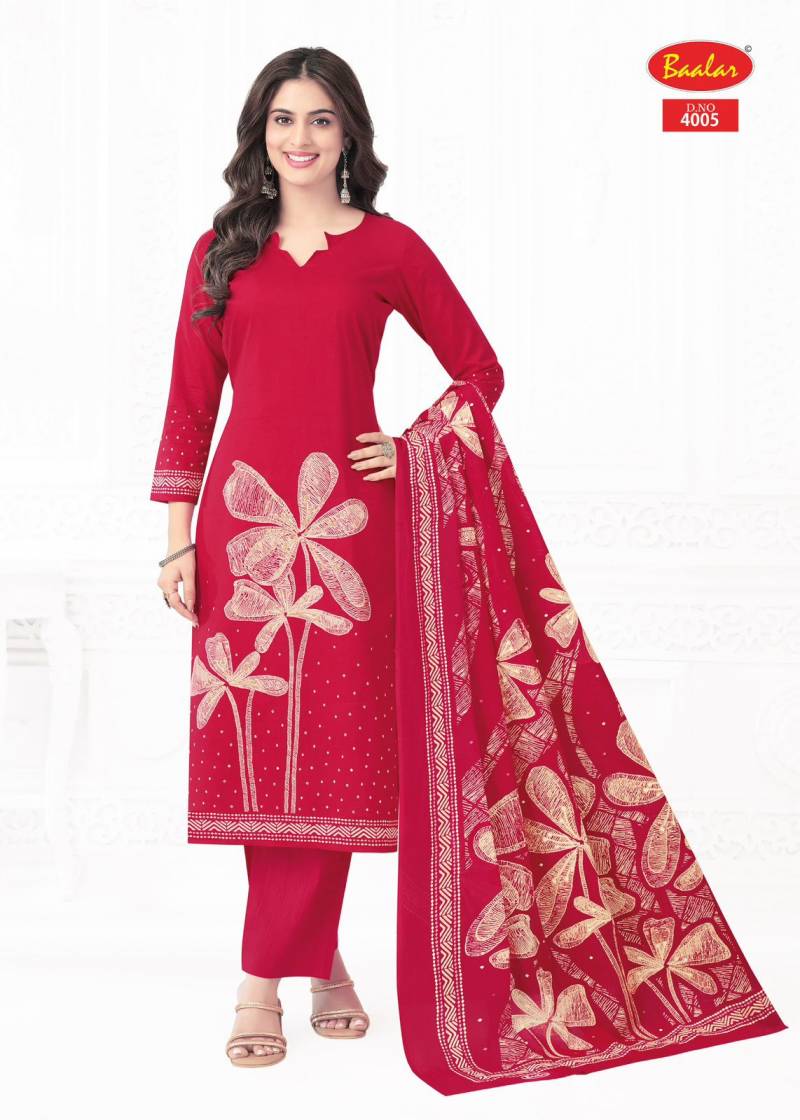 Baalar Pashmina Vol 4 Lawn Cotton Printed Dress Material