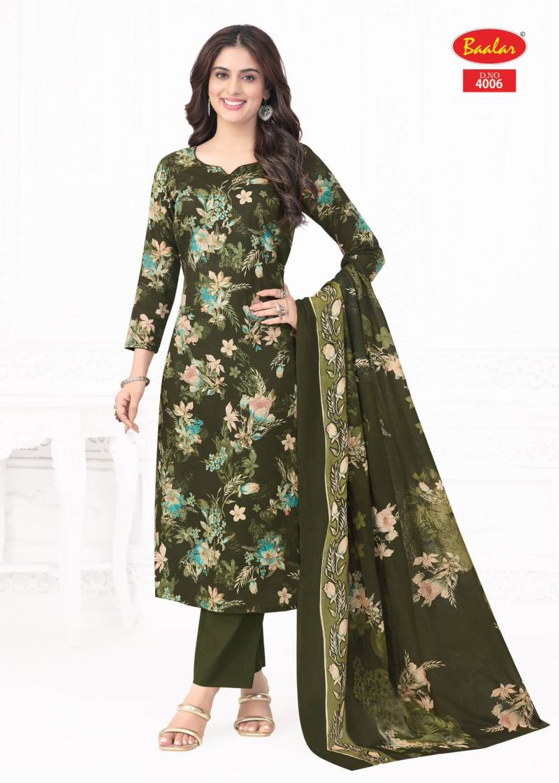 Baalar Pashmina Vol 4 Lawn Cotton Printed Dress Material
