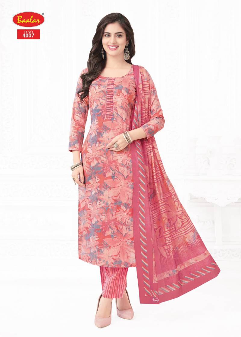 Baalar Pashmina Vol 4 Lawn Cotton Printed Dress Material