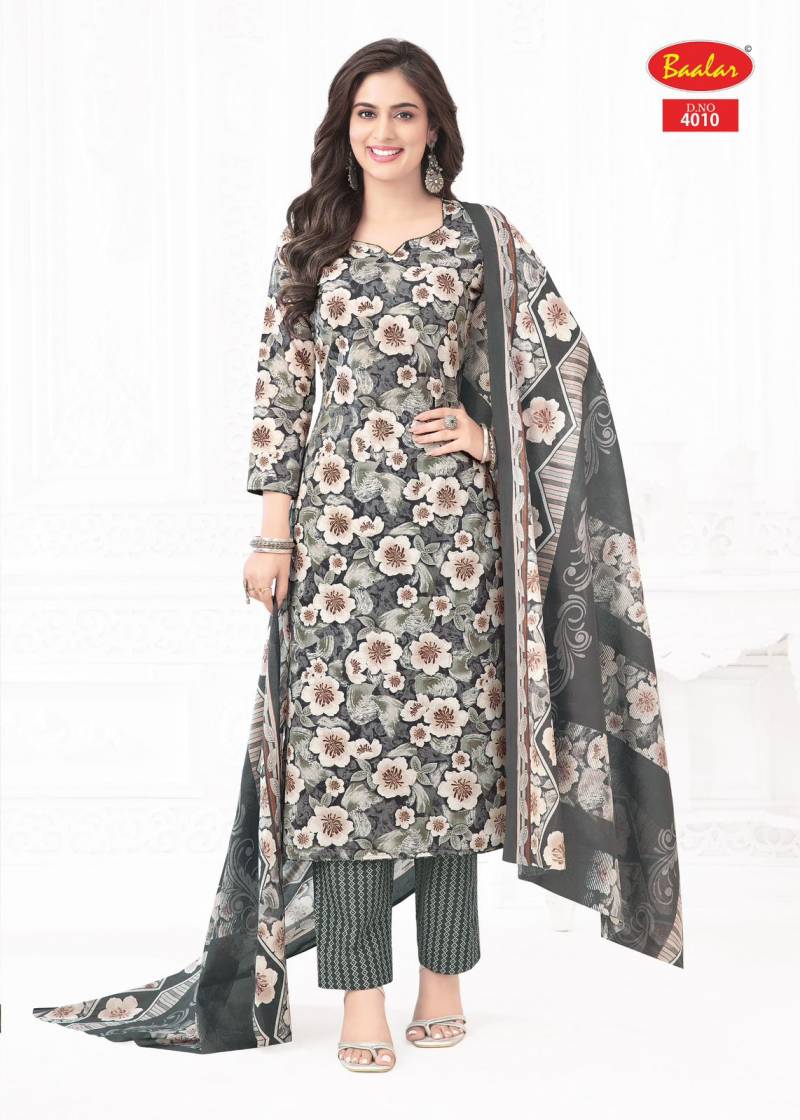 Baalar Pashmina Vol 4 Lawn Cotton Printed Dress Material