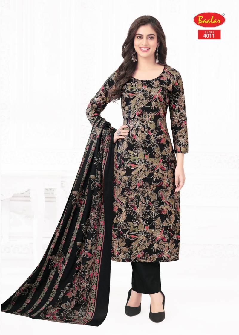 Baalar Pashmina Vol 4 Lawn Cotton Printed Dress Material