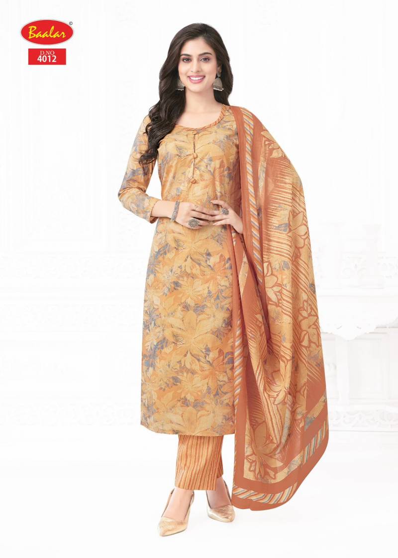 Baalar Pashmina Vol 4 Lawn Cotton Printed Dress Material