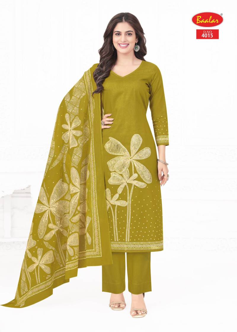 Baalar Pashmina Vol 4 Lawn Cotton Printed Dress Material