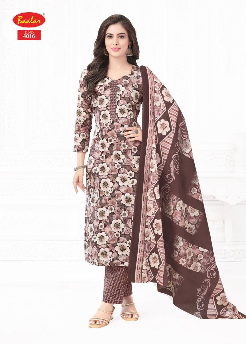 Baalar Pashmina Vol 4 Lawn Cotton Printed Dress Material