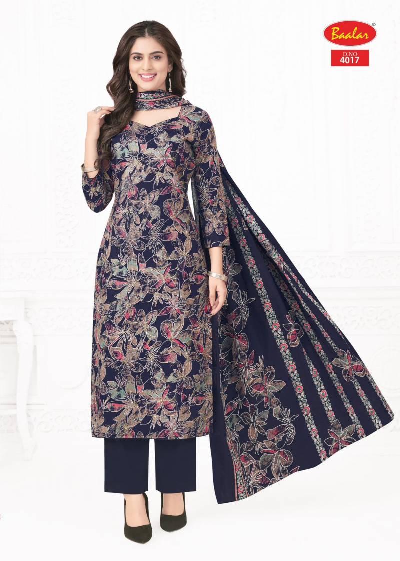 Baalar Pashmina Vol 4 Lawn Cotton Printed Dress Material