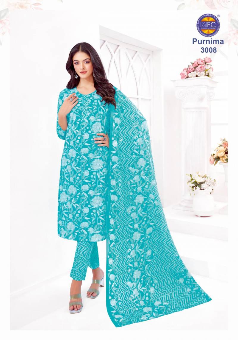 Mfc Purnima Vol 3 Cotton Dress Material Collection