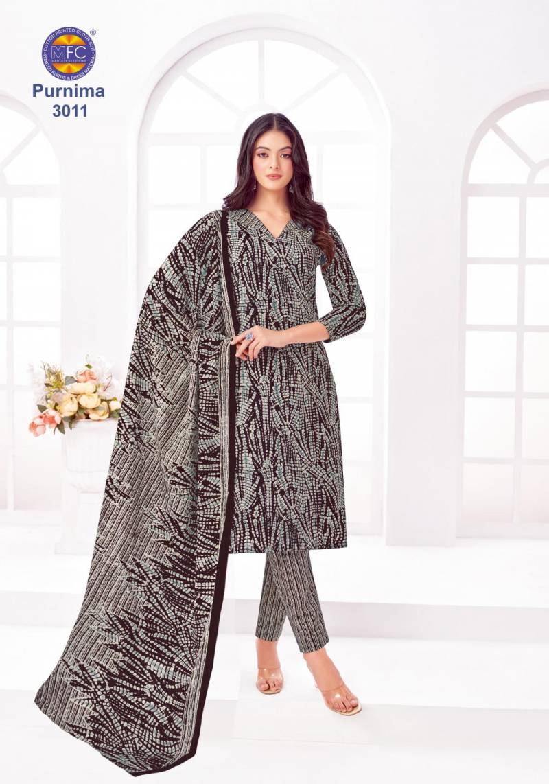 Mfc Purnima Vol 3 Cotton Dress Material Collection