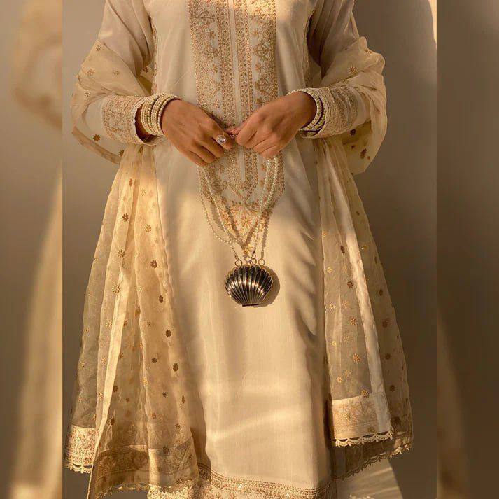 Yd 030 Soft Chanderi Silk Fancy Salwar Kameez