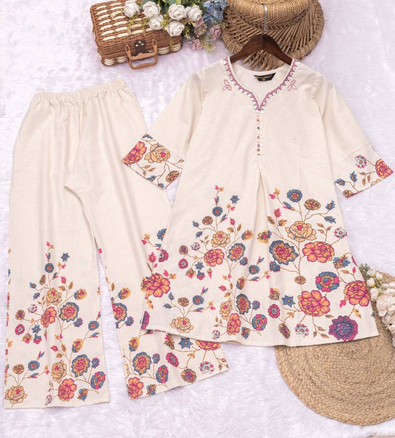 Fb Co Ord Set 2 Khadi Cotton Western Collection