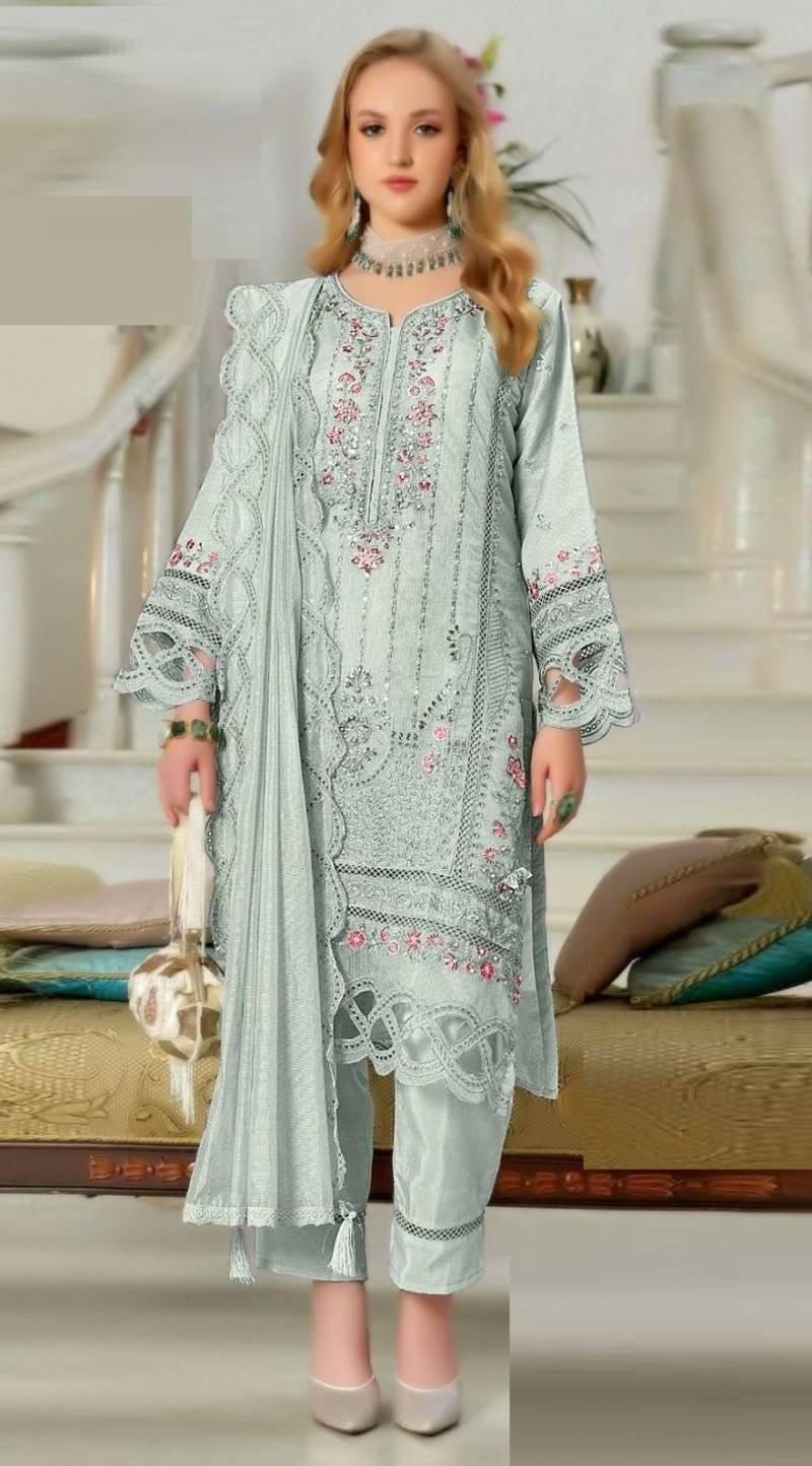 Ayesha Misbah 325 A To F Georgette Pakistani Salwar Kameez