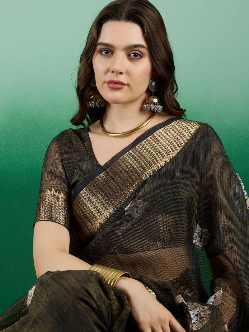 Color Set 8227 Khadi Organza Casual Wear Fancy Saree Collection