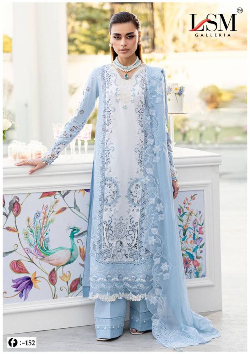 Lsm Firdous Queen Vol 15 Heavy Lawn Cotton Dress Material