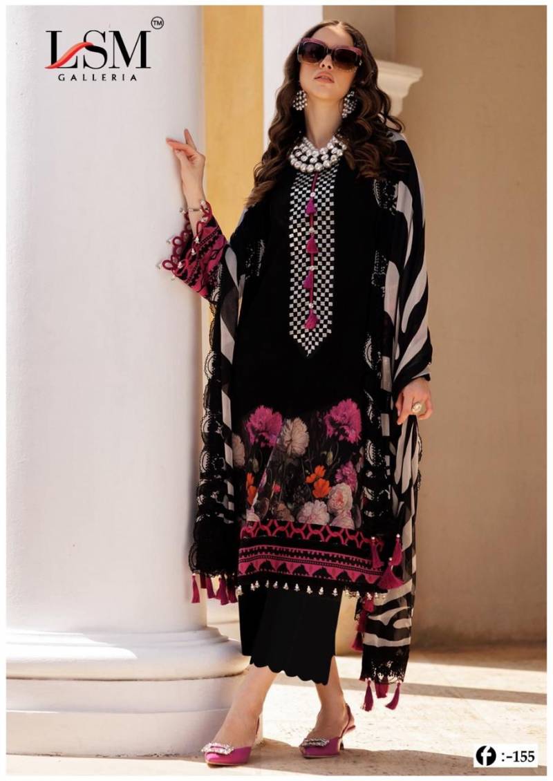 Lsm Firdous Queen Vol 15 Heavy Lawn Cotton Dress Material