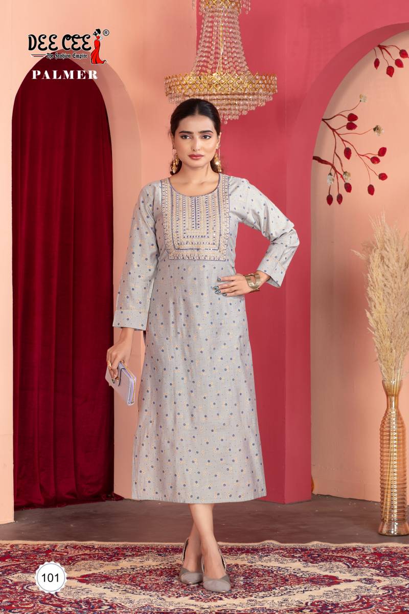 Deecee Palmer Vatican Printed Kurti Collection