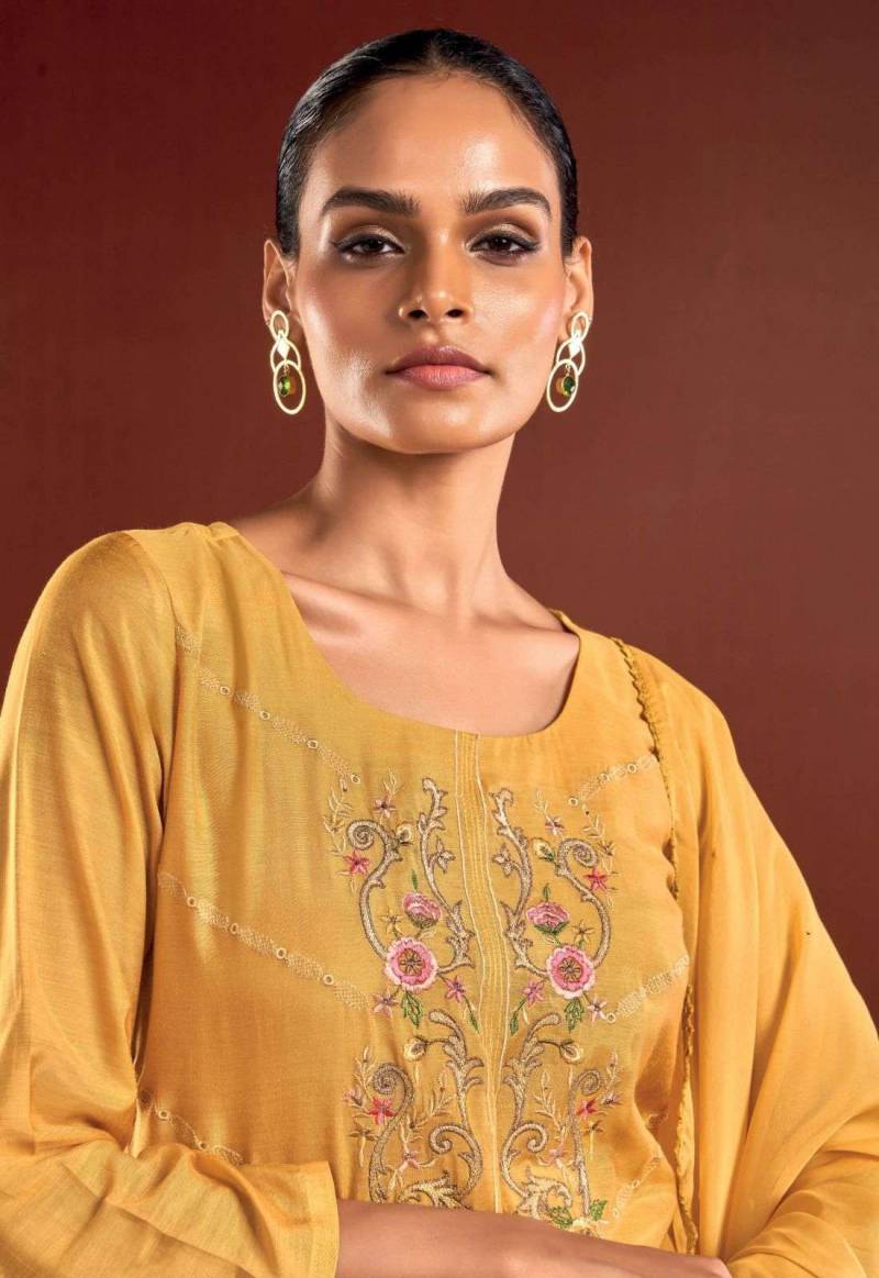 Ganga Haley Viscose Silk Jacquard Salwar Kameez