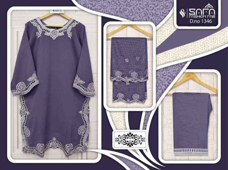 Safa Fashion Fab 1346 Tunic Pakistani Ready Made Suit