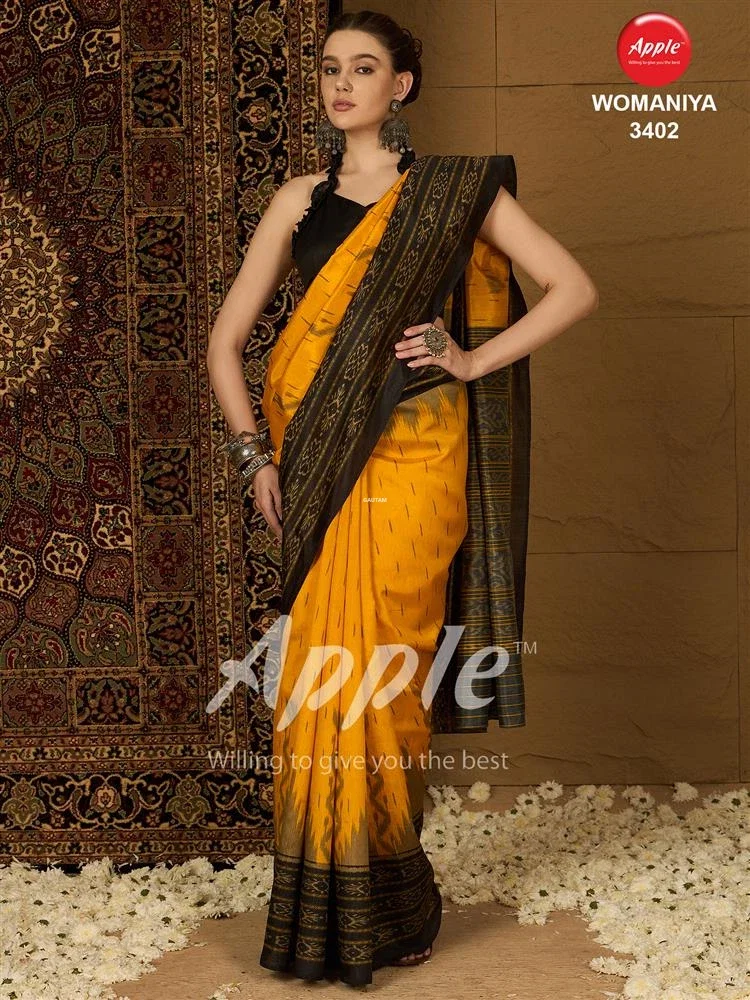 Apple Womaniya 34 Bhagalpuri Silk Printed Saree Collection