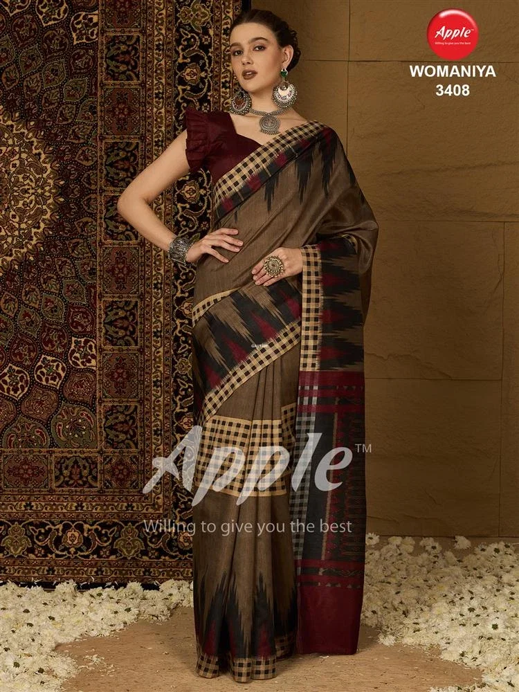 Apple Womaniya 34 Bhagalpuri Silk Printed Saree Collection
