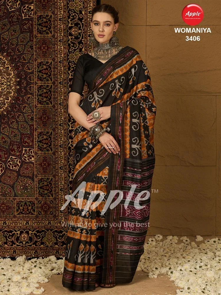 Apple Womaniya 34 Bhagalpuri Silk Printed Saree Collection